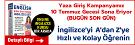 İngilizce Türkçe Sözlük